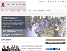 Tablet Screenshot of eastwestcenter.org